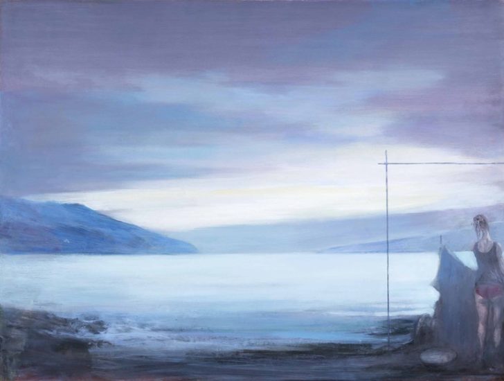 Andreas Wachter, Lake, 77x102 cm, 2016, Mischtechnik auf MdF