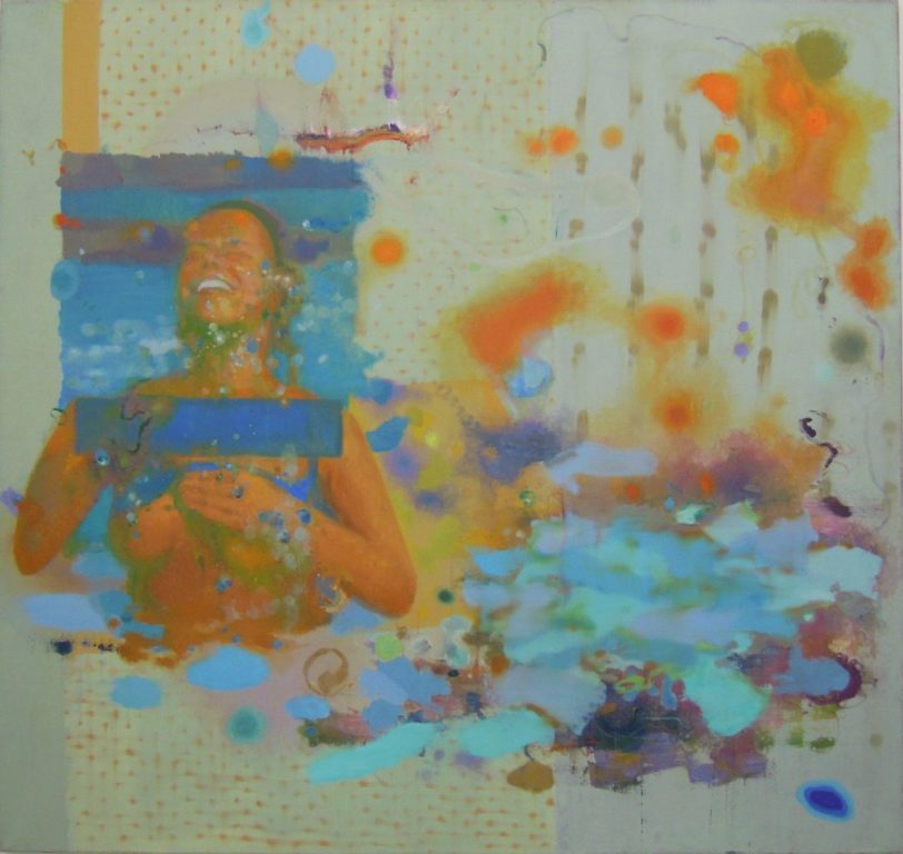 Jens Wohlrab, Joy Splash, 150x160 cm, 2013, Öl auf Leinwand
