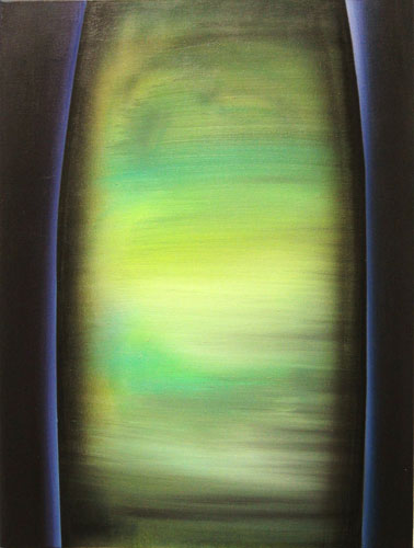 Marten Kirbach, Schimmer, 70x52 cm, 2013, Acryl auf Leinwand