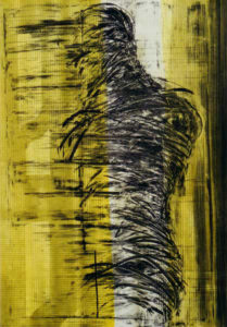 Madeleine Heublein, Goldsucher, 80x60 cm, 1996, Lichtdruck