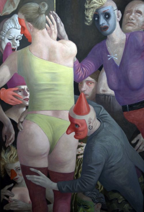 Volker Stelzmann, Il Corno, 150x100 cm, 2011