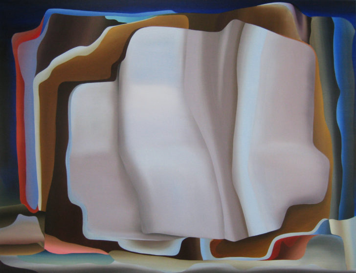 Marten Kirbach, Soft layers, 95x125 cm, 2014, Acryl auf Leinwand