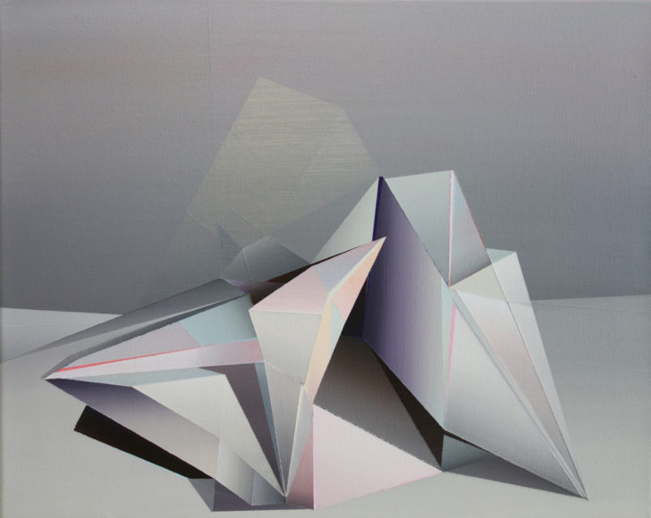 Marten Kirbach, Stillleben, 40x50 cm, 2018, Acryl auf Leinwand