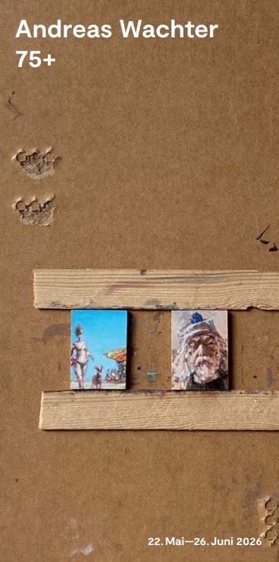 Flyer Andreas Wachter Ausstellung